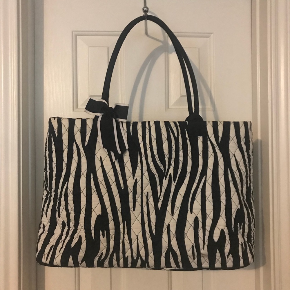 Fun zebra tote